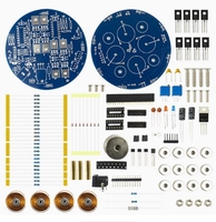 Push Down Suspension magnétique Kit de bricolage technologie amusante Production électronique étudiant pratique de soudage pièces de carte de Circuit imprimé