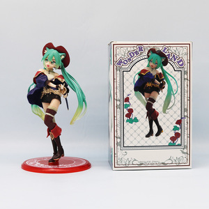 HESPER Figura Fairytale Wonderland Ver. Statuette mignonne de Miku avec <span class=keywords><strong>katana</strong></span>, figurine manga en PVC, jouet anime, nouveaux cadeaux - Product Image 1