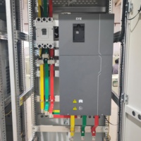 Armoire de distribution d'énergie basse tension GGD AC 380V 400V 3150A, panneau de commutation fixe en métal pour la distribution en centrale électrique