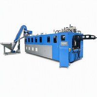 Machine de soufflage PET entièrement électrique 8 cavités MAX8 2,5 L à haute vitesse avec contrôle PLC intelligent pour usine de bouteilles d'eau