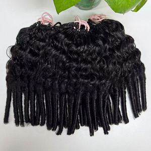 ผมเวอร์จินแท้จากกัมพูชาแบบโครเชต์ สำหรับต่อผมแบบลอนฟู ซุปเปอร์ดับเบิ้ลดรอว์น แบบเย็บสองชั้นด้วยเครื่องจักร - Product Image 3