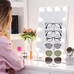 Acrylic Display Rack <strong>Holder</strong> 6-Layer Eyeglasses Organizer <strong>for</strong> <strong>Spectacles</strong> or Eyewear Can Hang &amp; Store 6 Pairs of Glasses - Product Image 3