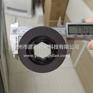 เบรกแม่เหล็กไฟฟ้า Prima Fdb10 10Nm แบบโรเตอร์เดี่ยว แผ่นเสียดทานสำรองสำหรับเพลาขนาด 10 มม. - Product Image 2