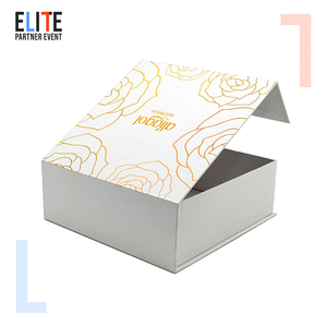 Black Book Style Foldable Cardboard Magnetic Paper Gifts Boxes Luxury Packaging with Textured for Small Business - Product Image 2