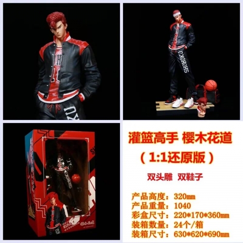 31CMアニメスラムダンクフィギュア桜木花道漫画キャラクターPVC