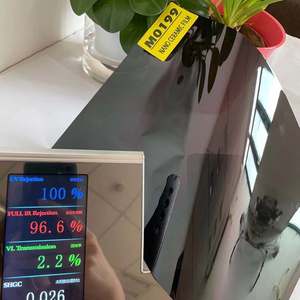 M0199 VLT 3% <span class=keywords><strong>IR</strong></span> 99% UV 99% Cách Nhiệt Cao Kính Chắn Gió Màu Phân Cực 2 Lớp Cửa Sổ Màu NANO Gốm - Product Image 6