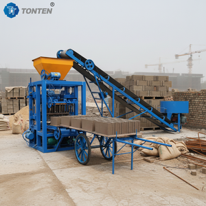 4-26 <strong>Factory</strong> Price Automatic Brick Machine Paving <strong>Block</strong> Making Machine - Product Image 1
