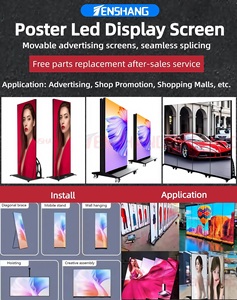 Advertising Screen P1.5 P1.8 P2.5 Indoor Foldable Led Poster Display TSXSP0015 Schermo Di Visualizzazione a Led TSXSP0015 - Product Image 3