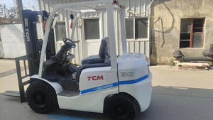 Carretilla elevadora diésel TCM de tres toneladas y tres metros Buen estado Precio bajo Carretilla elevadora serie 30 Stock Carretilla elevadora de combustión interna barata - Product Image 2