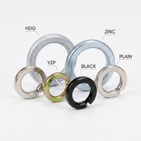 High Quality GB93 DIN127 Open-Ended Spring Washers DIN127 Split Style with Plain /ZINC Finish