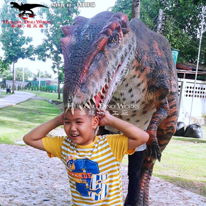 Disfraz de dinosaurio Animatronic vivo, disfraz de dinosaurio <span class=keywords><strong>Velociraptor</strong></span> para caminar para adultos para <span class=keywords><strong>Jurassic</strong></span> Dinosaur <span class=keywords><strong>Park</strong></span> - Product Image 1