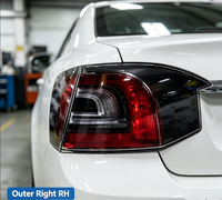 Ensemble de feux arrière 600592100F pour Tesla Model S 2016-2020, feu arrière extérieur droit sans faisceau de câblage
