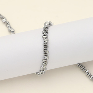 Bracelet et collier <span class=keywords><strong>en</strong></span> pierre de galle noire irrégulière ZX 8,5*2,5 mm, <span class=keywords><strong>perles</strong></span> colorées <span class=keywords><strong>pour</strong></span> le bricolage, accessoires de travail, <span class=keywords><strong>vente</strong></span> <span class=keywords><strong>en</strong></span> <span class=keywords><strong>gros</strong></span> d'usine - Product Image 2