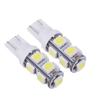 ESPUMOSO T10 9smd 5050 Led 194168 1925wカーオートウェッジサイドテールパーキングライトバルブランプクリアランス照明