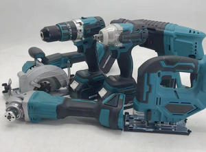 Combo Power <strong>Tools</strong> 6 Kits <strong>Tools</strong> <strong>Set</strong> Electric Hammer Drill Angle Grinder Brushless Cordless Drill Power <strong>Set</strong> 6 PCS Power <strong>Tool</strong> <strong>Sets</strong> - Product Image 4