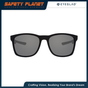 Color Custom Sports Gafas de sol polarizadas Marcos flexibles con puntas de goma - Product Image 2