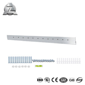 Clip en Z en alliage d'aluminium à taquet mural français pour panneau acoustique suspendu robuste - Product Image 2