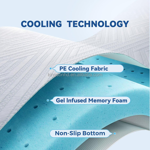 Surmatelas en mousse à mémoire de forme Twin Premium avec housse amovible à technologie de refroidissement avancée - Product Image 4