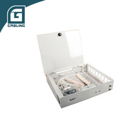 Boîte de terminaison de fibre optique Gcabling FTTH FDB Terminal Fibra Optica Boîte de distribution de fibre optique ODN 8 ports Intérieur 8 Core ODF