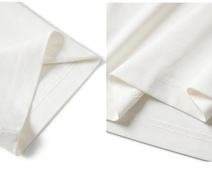 T-shirt d'été haut de gamme pour homme, style personnalisé, en fibre protéinée de plume, broderie abeille, col rond, manches courtes - Product Image 4