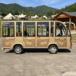 Bus électrique spacieux à larges fenêtres pour le tourisme, sièges ergonomiques confortables, transport sécurisé des passagers pour les sites touristiques historiques - Product Image 1