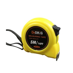 Metro a nastro retrattile Deding di alta qualità, metrico e in pollici, a doppia faccia con blocco automatico e logo personalizzato (3m/5m/7.5m) - Product Image 5