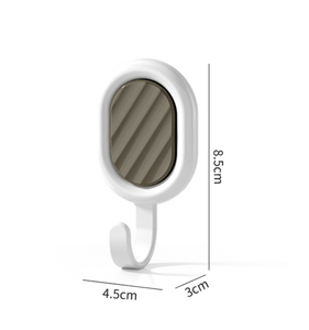 Wave <span class=keywords><strong>Hook</strong></span> Cute Girly Home Macaron Mini Multifunções Lightweight Plastic Wall Mounted Gancho Pegajoso Sem Trace Nenhum Soco Estudante - Product Image 2