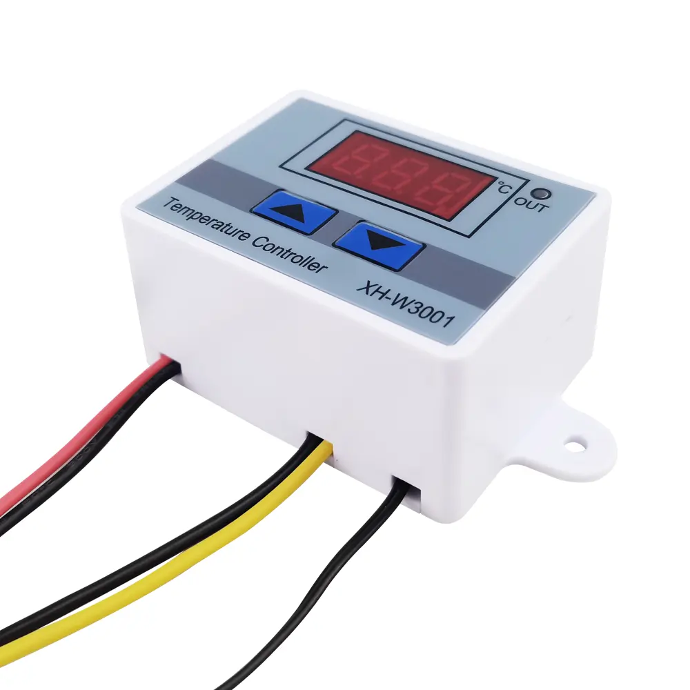 Termostat 12V /24V / 220V XH-W3001 dijital sıcaklık kontrol cihazı W3001 soğutma isıtma anahtarı termostat