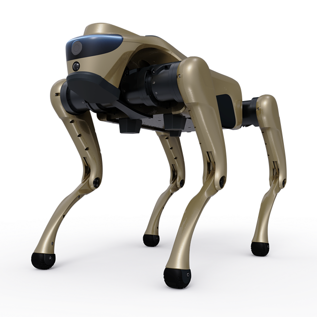 AI Smart Cyber1 Robot Dog All-scenario Adaptation Automatic Obstacle Avoidance