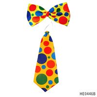 Nouveau costume de clown adulte fête Halloween carnaval adulte perruque, femme clown de cirque cosplay ensemble