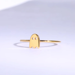 Simpatici anelli fantasma 316L in acciaio inox all'ingrosso personalizzazione hallows' giorno Ghost Ring - Product Image 2