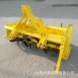 Rotary Tiller Farm <b>Cultivator</b> Green Multifunctional Gearbox Type For Land Leveling And Straw Chopping - Product Image 3