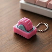Bouton de décompression FUSEJOY3D imprimé en 3D avec design contrastant multicolore pour accrocher les clés