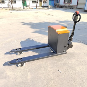 Roues à pied résistantes à l'usure et à levage complet, transpalette <span class=keywords><strong>tout</strong></span>-terrain, commande électrique, excellent véhicule, remorque hydraulique - Product Image 3