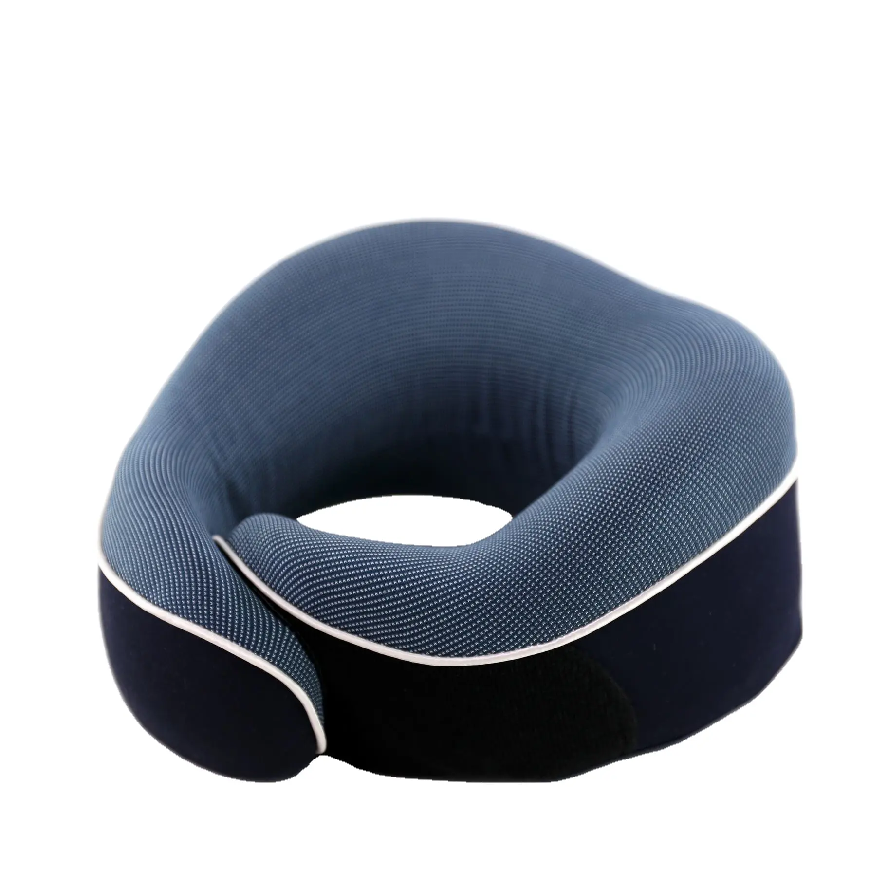 Factory Direct Price Portable Foldable Memory Foam Train Car Airplane Travel Neck Pillow U-shaped neck Support Nap Pillows