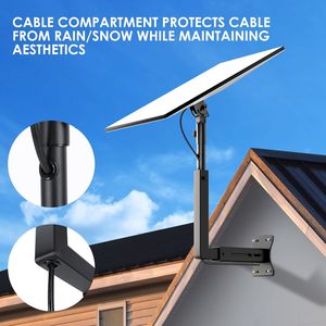 Support mural réglable Starlink Gen3 avec bras télescopique, résistant à la rouille et aux intempéries, pour <span class=keywords><strong>kit</strong></span> Starlink Gen3 V4 - Product Image 3