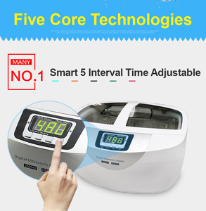 2.5L 60W 40kHz Ultrasonic Digital cleaner Cestas Jóias <span class=keywords><strong>Dental</strong></span> Aquecimento Mudo Ultrasonic Medical instrumentos cirúrgicos mais limpo - Product Image 5