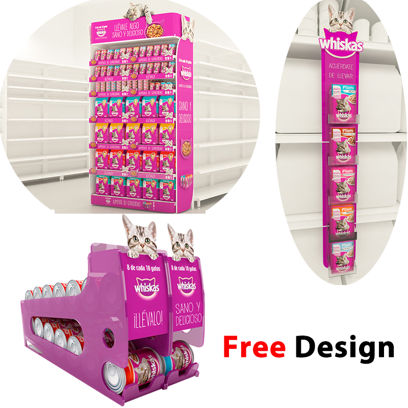 Apache Plastic Customized PVC Foam Board Display Stand Forex Floor Display Rack for Phone Accessories in Retail Store — view 5