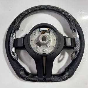 Volante de Fibra de Carbono Personalizado para Modelos M3/X5/X3/X1, Estilo Deportivo, Alta Calidad, Diámetro Estándar OE - Product Image 6