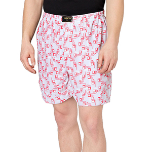 UOKIN <strong>Men's</strong> Elastic Waist Loose Boxer <strong>Shorts</strong> High Quality Soft Stretchable <strong>Pyjama</strong> Pants Fashion Digital Print Casual Woven Style - Product Image 6