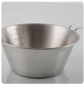 Taza Sierra SM06 de Acero Inoxidable de 550 ml, 300 ml, 250 ml, 350 ml, Taza con Asa y Marcas de Capacidad y Medidas - Product Image 3