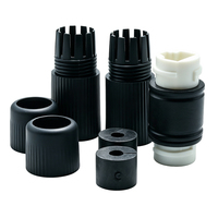 Acoplador en línea RJ45 Cat6 blindado e impermeable, hembra a hembra, adaptador recto con bloqueo de bayoneta para entornos hostiles