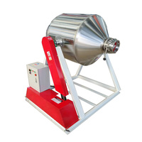 Mélangeur à tambour rotatif en acier inoxydable