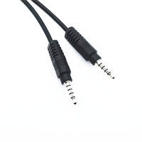 Câble TRRRS 5 pôles mâle à mâle 3.5MM plaqué or de haute qualité
