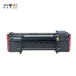 Impressora UV Myjet 1860PRO de alta precisão, jato de tinta digital, 12 cabeças de impressão, vermelho e preto, venda direta da fábrica