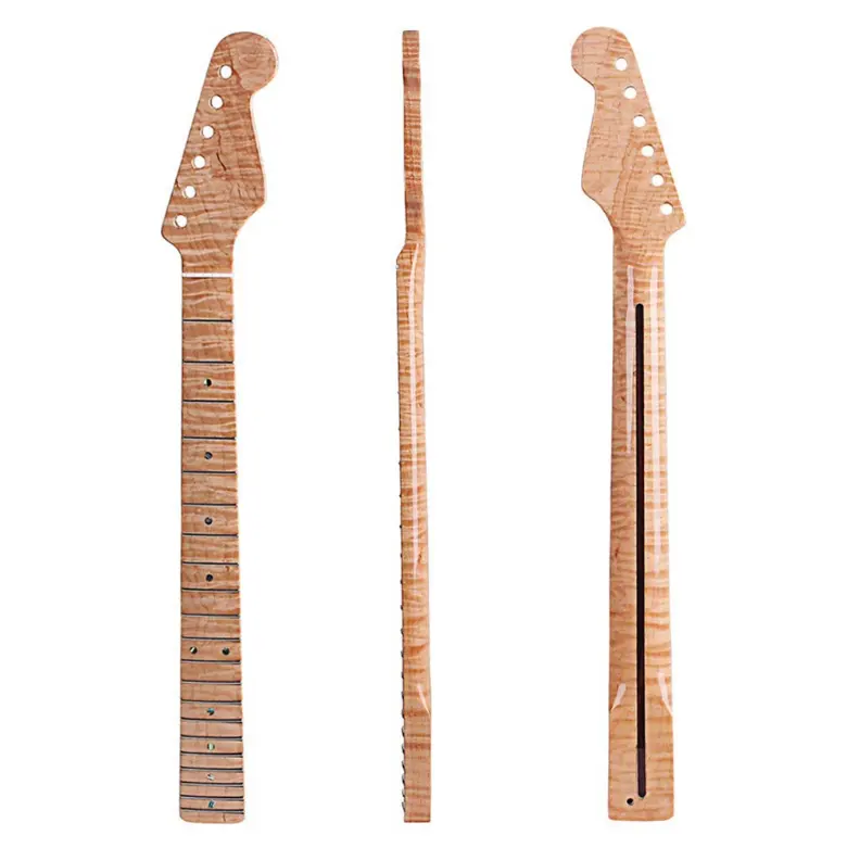 21 Phím Đàn Feider Phong Cách Tiger/Maple Trắng Fret Marker Dots Shinning Guitar Cổ