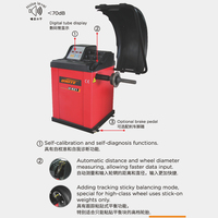 Montage de pneu d'atelier mobile à laser automatique Encodeur rotatif de voiture Changeur de pneu Équilibreur de roue et machine d'alignement