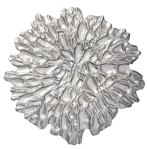 Assiettes de présentation de mariage élégantes <span class=keywords><strong>en</strong></span> <span class=keywords><strong>verre</strong></span> réutilisables or/argent/<span class=keywords><strong>bleu</strong></span>/rose pour banquets et tables de réception à domicile - Product Image 5