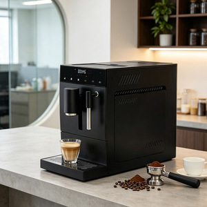 Anbolife Macchina da Caffè Professionale Automatica Bean-to-Cup con Pompa ARS da 19 Bar, <span class=keywords><strong>One</strong></span>-Touch per un'Esperienza Stile Caffetteria, Certificazione CE - Product Image 5
