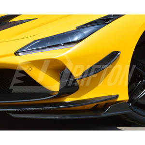 Canards delanteros de fibra de carbono para Ferrari F8 Tributo Spider 2019-2022 - Product Image 1